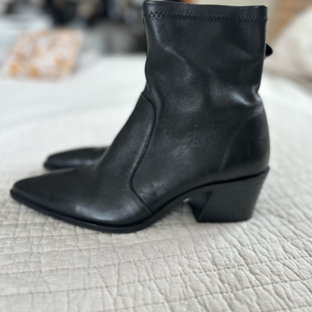 Zara Leather Boots 375